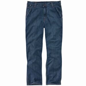 CARHARTT | FR FORCE RUGGED FLEX RELAXED FIT UTILITY JEAN Men’s 34x32 I32-BOULDER